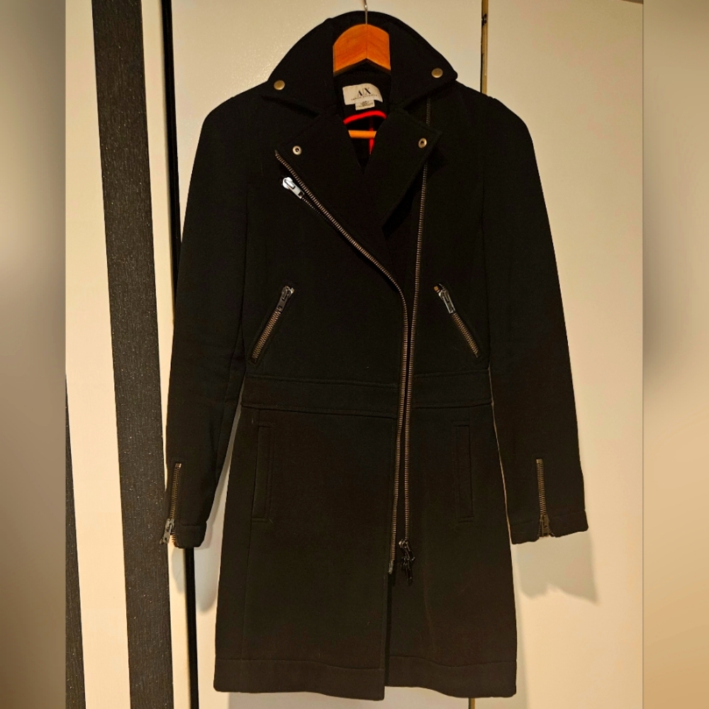 Armani exchange black jacket